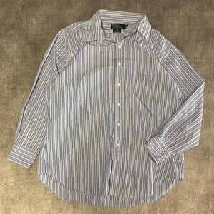 Vintage Polo by Ralph Lauren Andrew Long Sleeve Striped Button Up